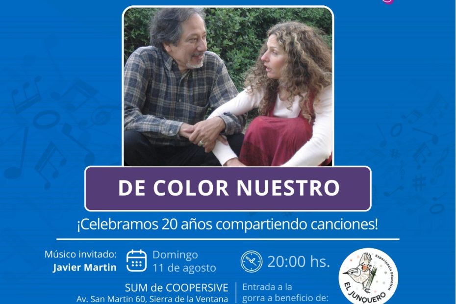 Los esperamos! Hay razones para seguir celebrando la vida, el encuentro, el arte y nuestra cultura.